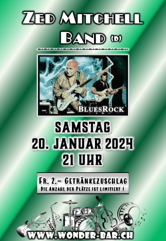 Zed Mitchell Band Live 21.01.24